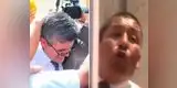 Policía identificó al sujeto que agredió al fiscal José Domingo Pérez con botellazo [VIDEO] 