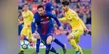 Barcelona le empató en el último minuto al Villa Real