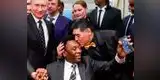 Maradona comparte foto histórica con Pelé y le envía emotivo mensaje tras su estado de salud