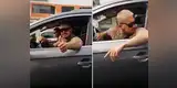 Juan Manuel Vargas insulta a conductor por tocarle insistentemente el claxon [VIDEO]