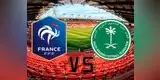 Francia vs. Arabia Saudita EN VIVO: 2-0 a favor a Francia en el marcador