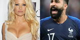 Pamela Anderson terminó con futbolista Adil Rami y teme por su vida