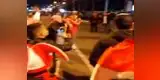 Así celebran hinchas triunfo de Selección peruana en exteriores del Estadio Arena do Gremio [VIDEO]
