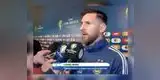 Lionel Messi le desea suerte a Perú porque Brasil tendrá ayuda de los árbitros
