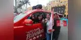 ¡Arriba Perú! “El auto Pasión por la Bicolor” recorre Centro de Lima previo al duelo Perú vs. Brasil [VIDEO]