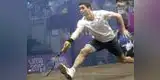 Diego Elías sobre su medalla de oro en squash: “Refleja muchos años de trabajo”