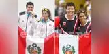 Así fue la premiación de Kevin Martínez y Claudia Suárez tras ganar medalla de oro en frontón [FOTOS]