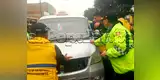 Taxista informal intentó atropellar a inspectores de Transito de Surco [VIDEO]