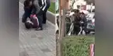 Extranjero se revuelca en el piso y fingue ser epiléptico para que no lo lleven a comisaría [VIDEO]