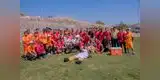 Jugadores  del Ayacucho cumplen sueño de hincha con cáncer