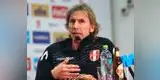 Ricardo Gareca anunció lista de convocados para el Perú vs. Uruguay por fecha FIFA