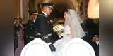 Inés Melchor contrajo matrimonio con teniente de la PNP [VIDEO]
