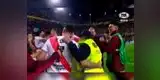 Agente de seguridad de La Bombonera festejó con los jugadores de River el pase a la final [VIDEO]