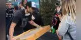 "El Mago " Valdivia regaló empanadas en Metro de Chile