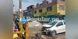 SJL: Anciano muere atropellado por mujer en presunto estado de ebriedad [VIDEO Y FOTO]
