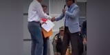 Piura: Alcalde de Canchaque se arrodilló ante el presidente Vizcarra [VIDEO]
