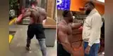 ¡Insólito! Mira la agresiva reacción de un 'personal trainer' al ver a su alumno romper la dieta [VIDEO]