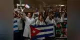 Médicos cubanos llegaron a La Habana procedentes de Bolivia