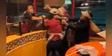 Siete empleados de Popeyes discuten y se agarran a golpes [VIDEO]