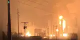 Fábrica de productos químicos se incendia en Estados Unidos [VIDEO]