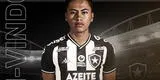 Botafogo hace oficial la contratación del peruano Alexander Lecaros 