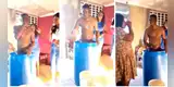 Pastor obliga a sus fieles a beber del agua donde se bañó [VIDEO]
