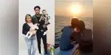 Pedro Gallese y Claudia Díaz regresaron: futbolista y su esposa se divierten en el Hard Rock de Punta Cana [FOTOS Y VIDEO]