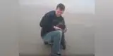 YouTube: Oso bebé agradece a joven que lo salvó de un incendio [VIDEO]