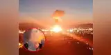 Una fuerte explosión provoca un incendio en planta petroquímica de España [VIDEO]