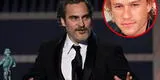 Joaquin Phoenix rinde homenaje a Heath Ledger tras ganar premio como "Mejor actor"  [FOTO Y VIDEO]