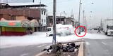 VES: Chofer intentó controlar fuga del gas líquido de camión cisterna previo a la explosión [VIDEO]