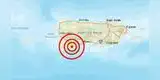 Sismo de magnitud 5,0 remeció esta tarde Puerto Rico 
