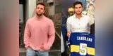 Nicola Porcella felicita al “Kaiser” Zambrano por su fichaje a Boca Juniors [FOTO]
