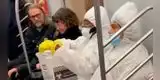 Jóvenes hacen broma pretendiendo derramar ‘coronavirus’ en el metro de Nueva York [FOTO Y VIDEO]