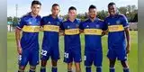 Carlos Zambrano se luce con jugadores extranjeros de Boca Juniors