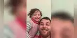 Padre sirio le enseña a su hija a reírse cada vez que cae una bomba [VIDEO]