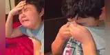 Niño llora de emoción al recibir su última dosis de quimioterapia [FOTOS Y VIDEO]