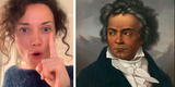 Española sorprende a cibernautas con singular homenaje a Ludwig Van Beethoven [VIDEO]
