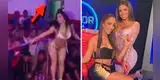 Olinda Castañeda y Shirley Arica hacen picante show en un “night club”