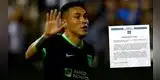 Fondo Blanquiazul se pronunció sobre el futuro de Jean Deza [FOTO]