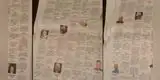 Aterrador video muestra cómo un diario pasó de 1 a 10 páginas de obituarios a causa del COVID-19