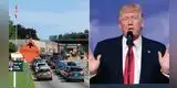 Donald Trump anunció el cierre de frontera entre EEUU y Canadá