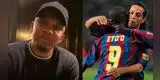Ronaldinho cumple años en prisión y Samuel Eto'o lo saludó al borde del llanto
