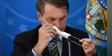 Jair Bolsonaro afirma que podría tener COVID-19 y que someterá a tercera prueba