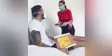 Ezequiel Garay se recupera del coronavirus y lo celebra con su familia
