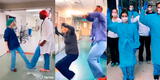 Video de médicos y enfermeras bailando en plena pandemia remecen las redes sociales [VIDEO]