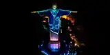Coronavirus: Iluminan a Cristo Redentor como médico para homenajear a trabajadores de salud