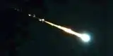Ica: Usuarios reportaron avistamiento de meteorito que impactó en la atmósfera de la Tierra