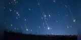 Conoce las principales lluvias de meteoros que nos esperan este año