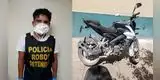 PNP captura a integrante  de banda de robamotos